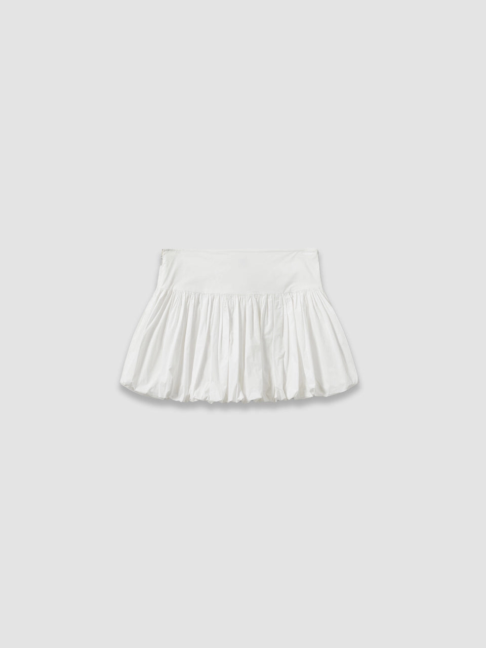 Cyprus Balloon Mini Skirt - White