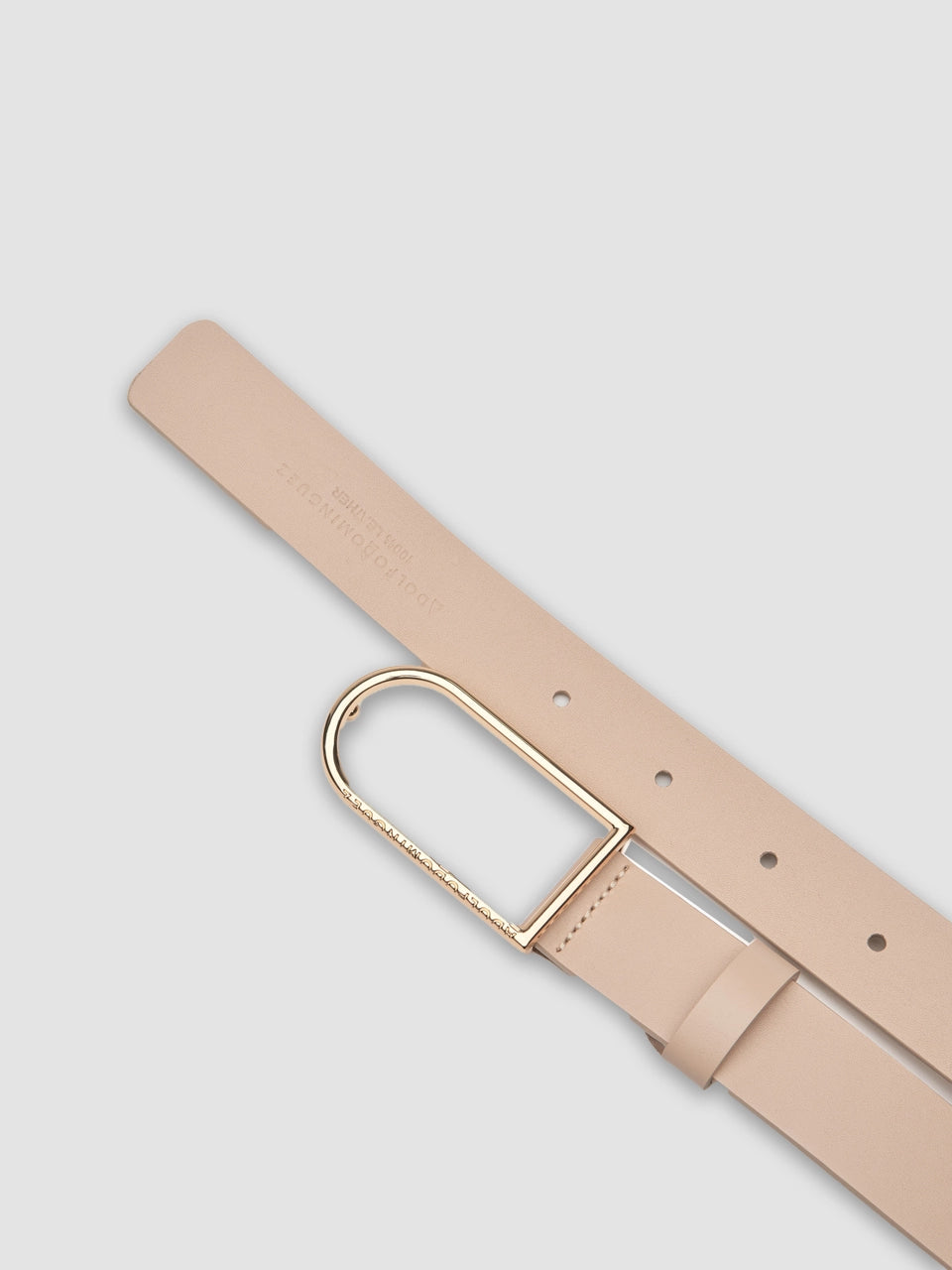 D Clip Belt - Ecru