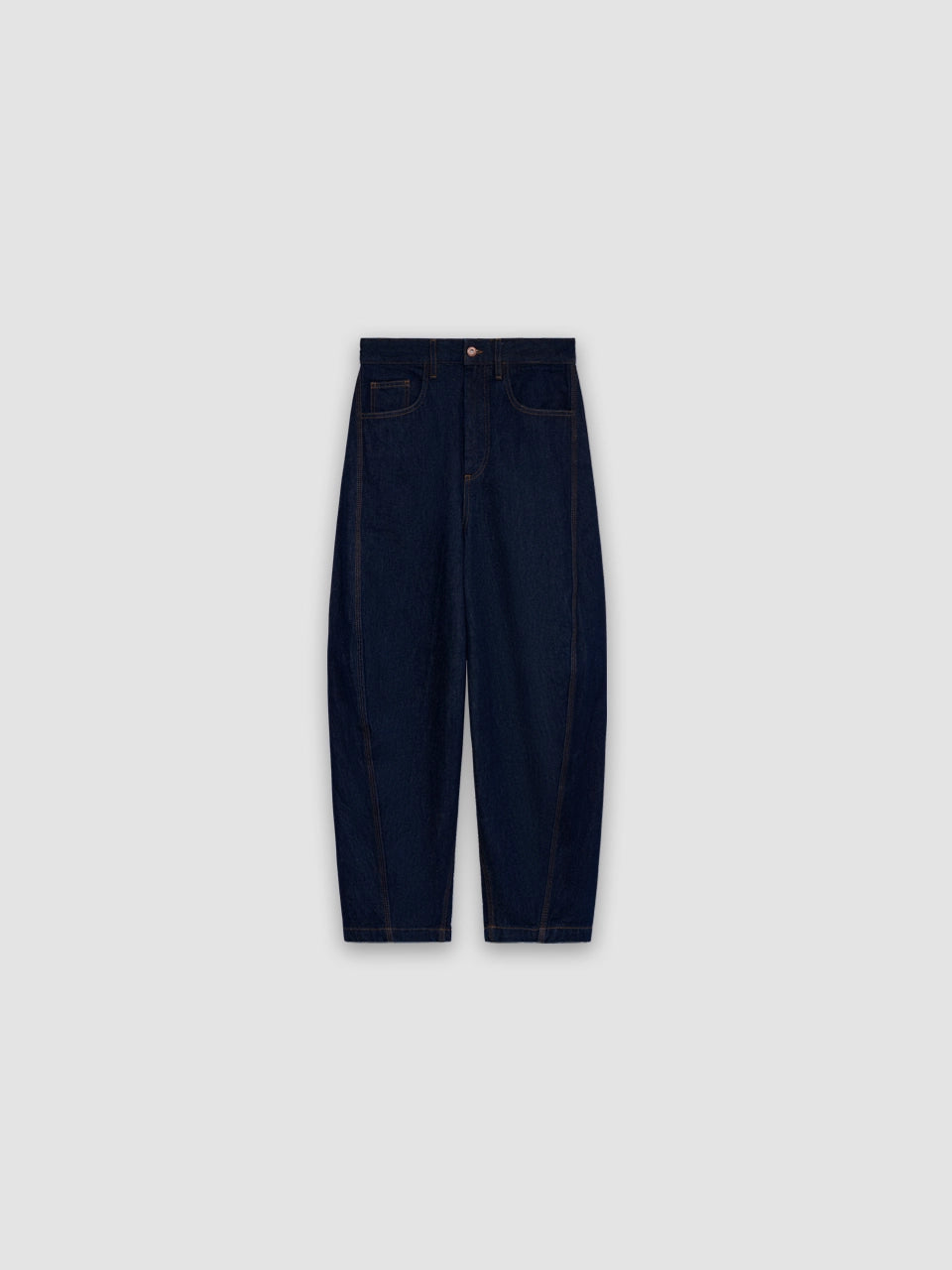 Denim Carrot Pants - Blue