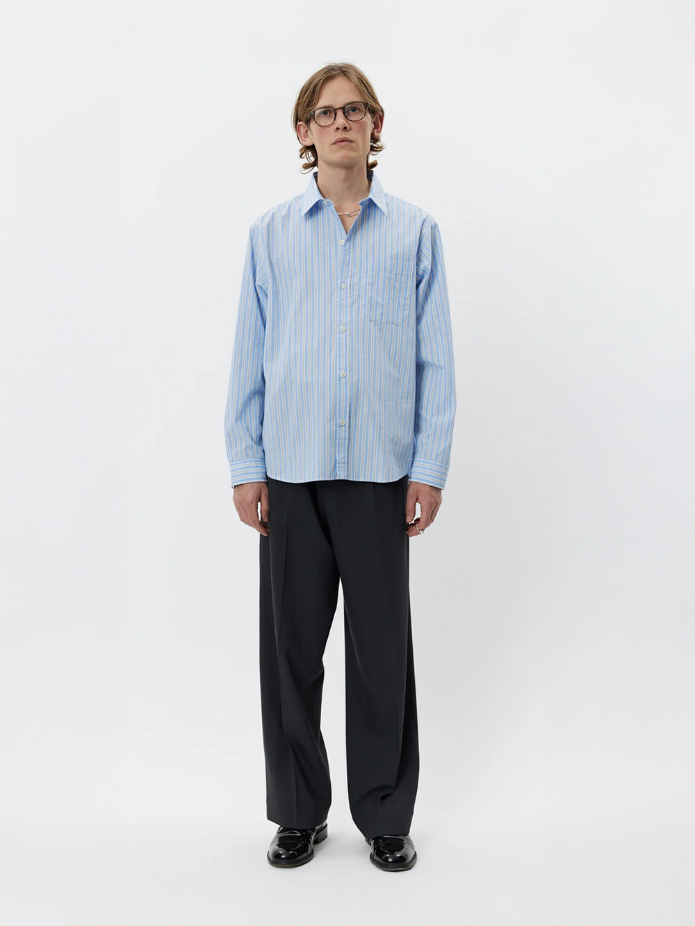 Distant Shirt - Finance Stripe