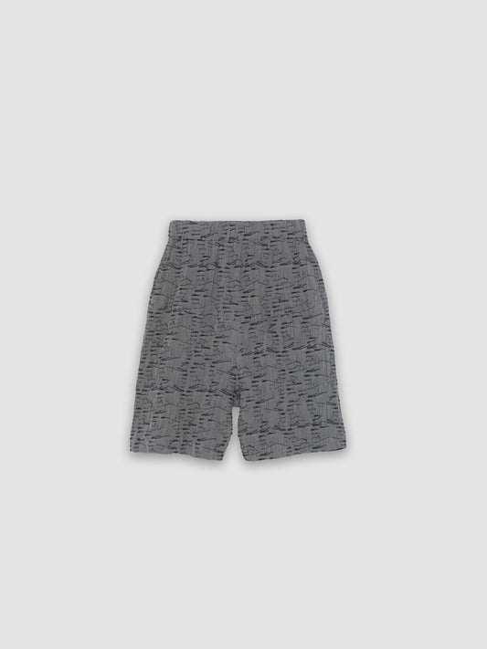 Eclipse Shorts - Grey Outline Fingers