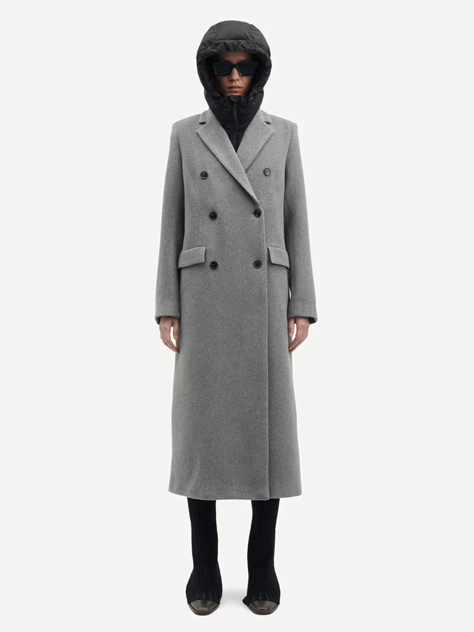 Falcon Coat - Grey Mel