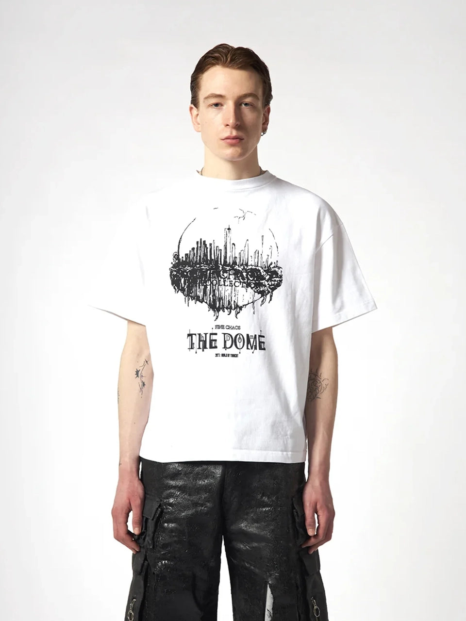 Fear The Dome Muslin T-shirt - White