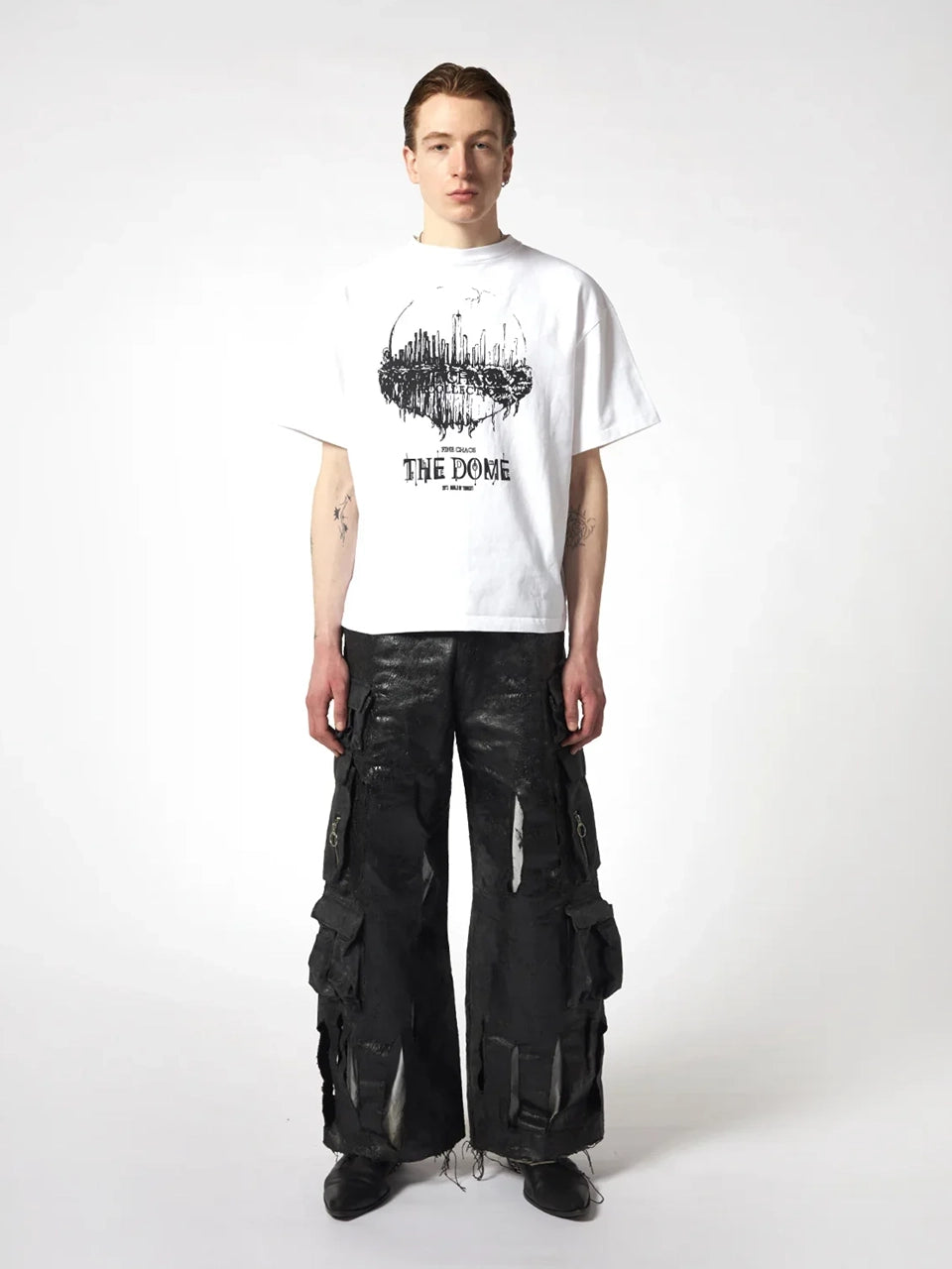 Fear The Dome Muslin T-shirt - White