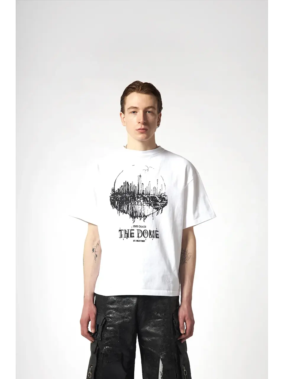 Fear The Dome Muslin T-shirt - White