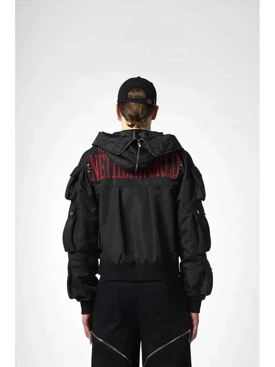 Daryn Bomber Jacket - Black