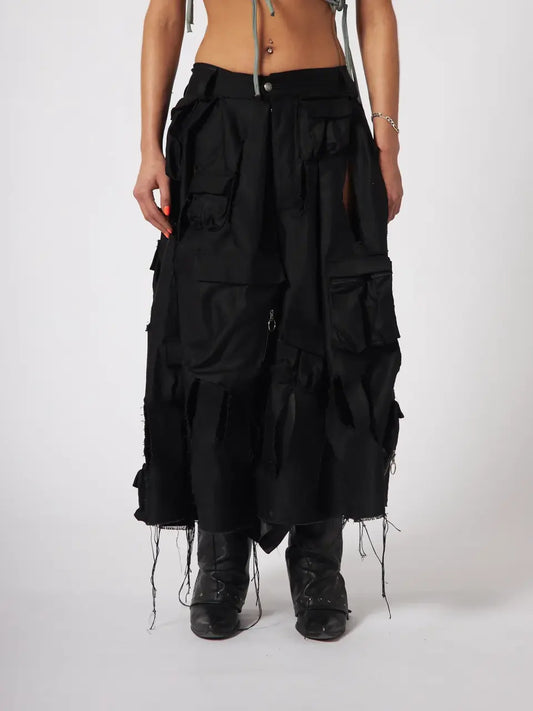 Cargo Skirt - Black