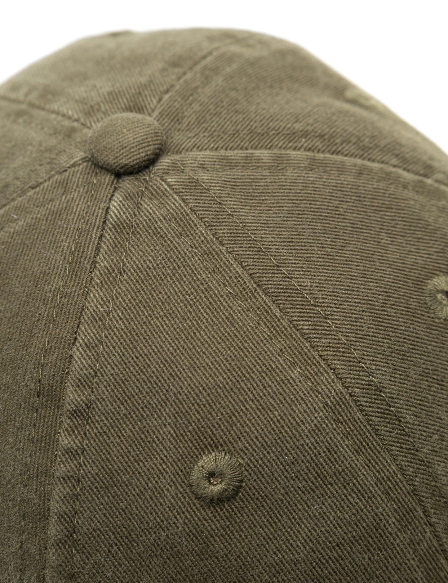 Hawk Washed Cap - Army/Red - ect.studio