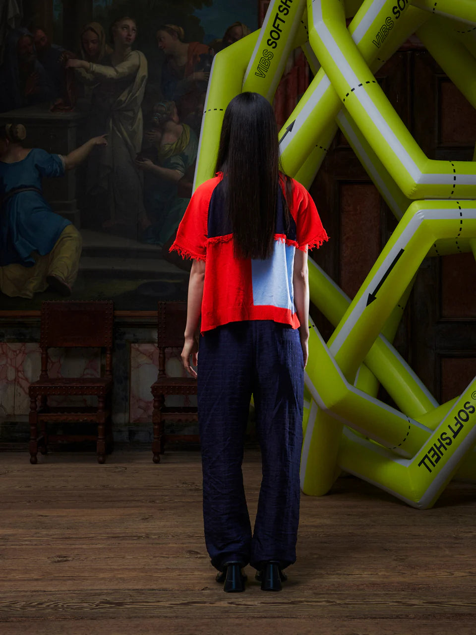 Suit Cover Polo Knit