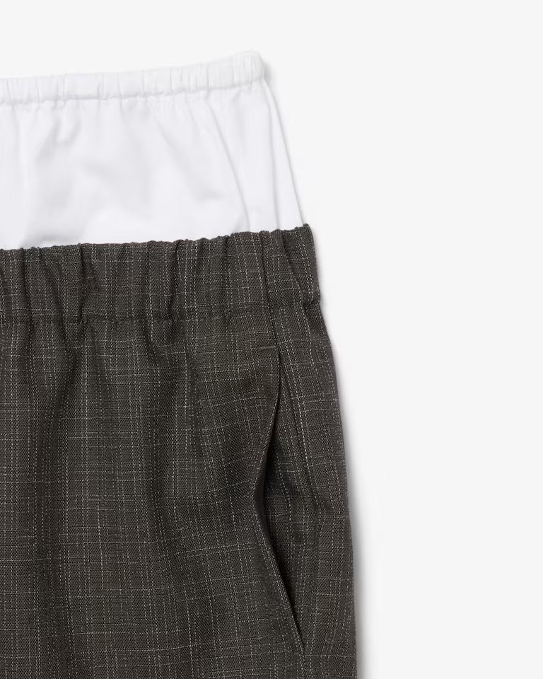 Runway Wool Mini Skirt