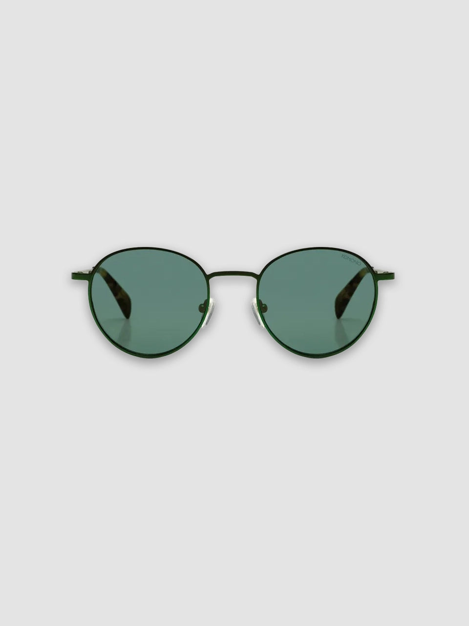 James Sunglasses - Green Satin Cavee