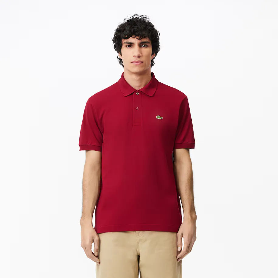 Polo Original L.12.12 pour homme - Bordeaux