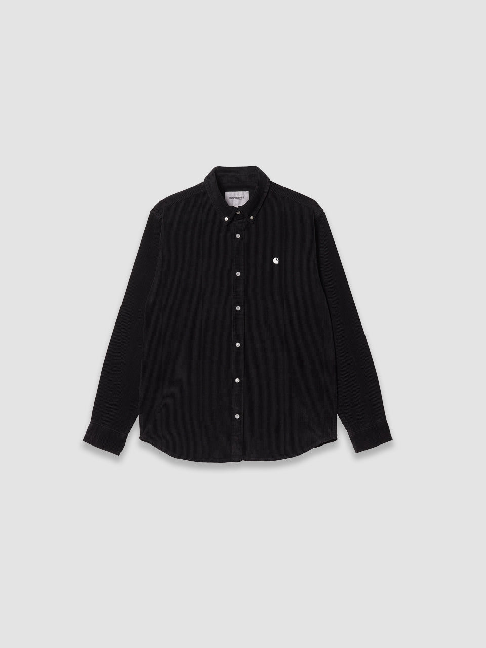 L/S Madison Cord Shirt - Black/Wax