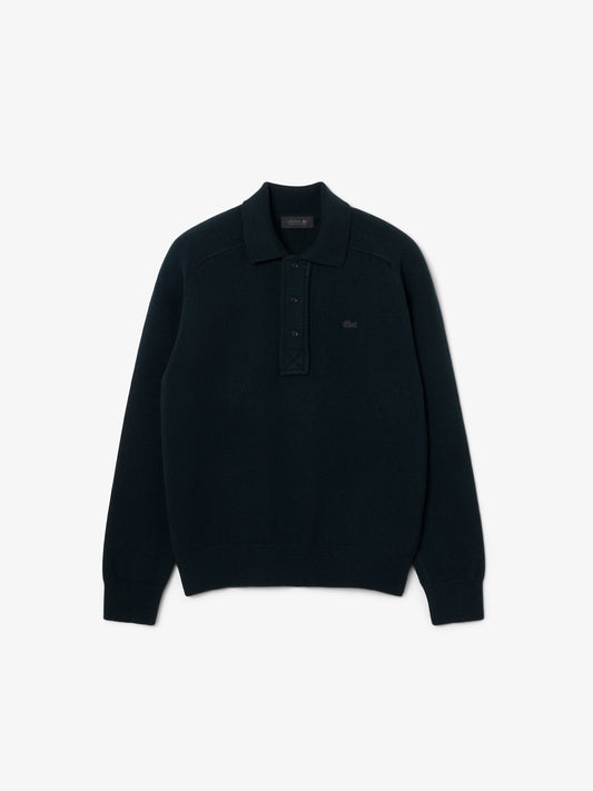 Marius Long sleeved Polo Knit