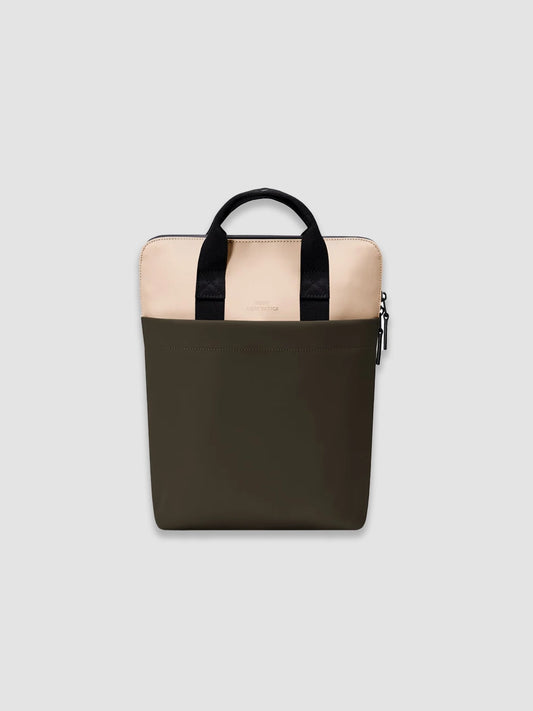 Sac à dos Masao Mini Lotus - Amande claire/olive