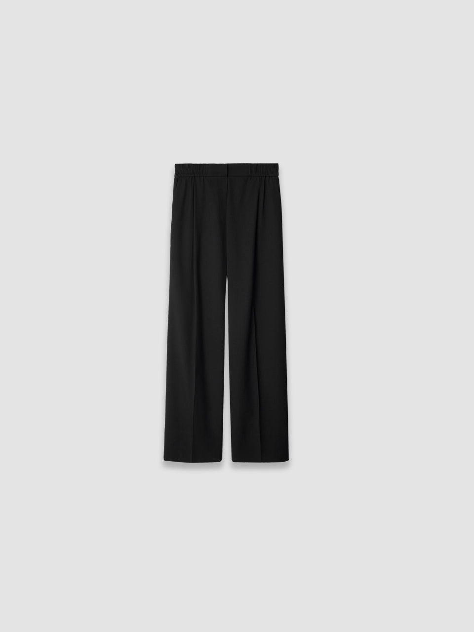 Pantalon large taille haute - Noir