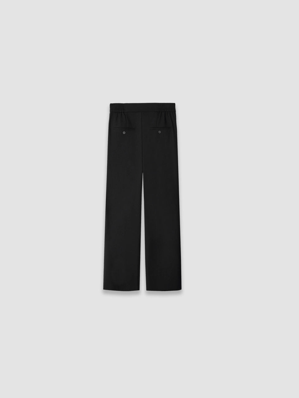 Pantalon large taille haute - Noir