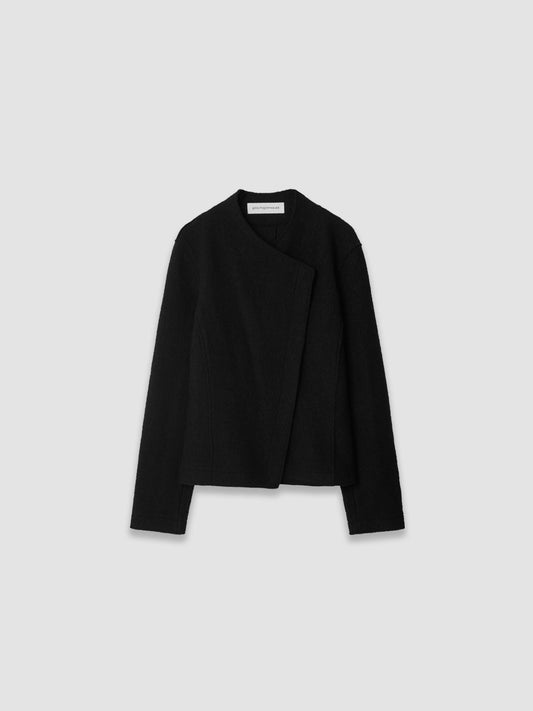 Merino Wool Jacket - Black