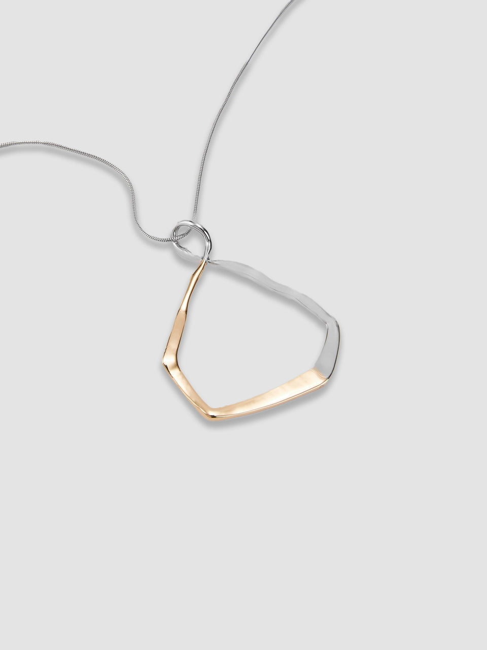 Necklace With Pendant - Gold/Silver