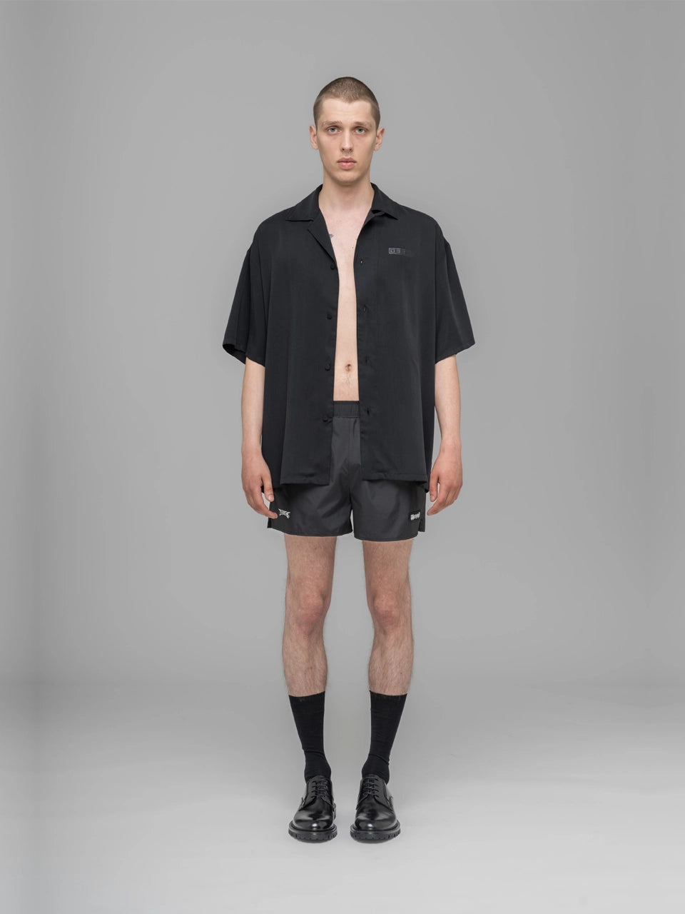 ''No More Tears'' Swim Shorts - Black