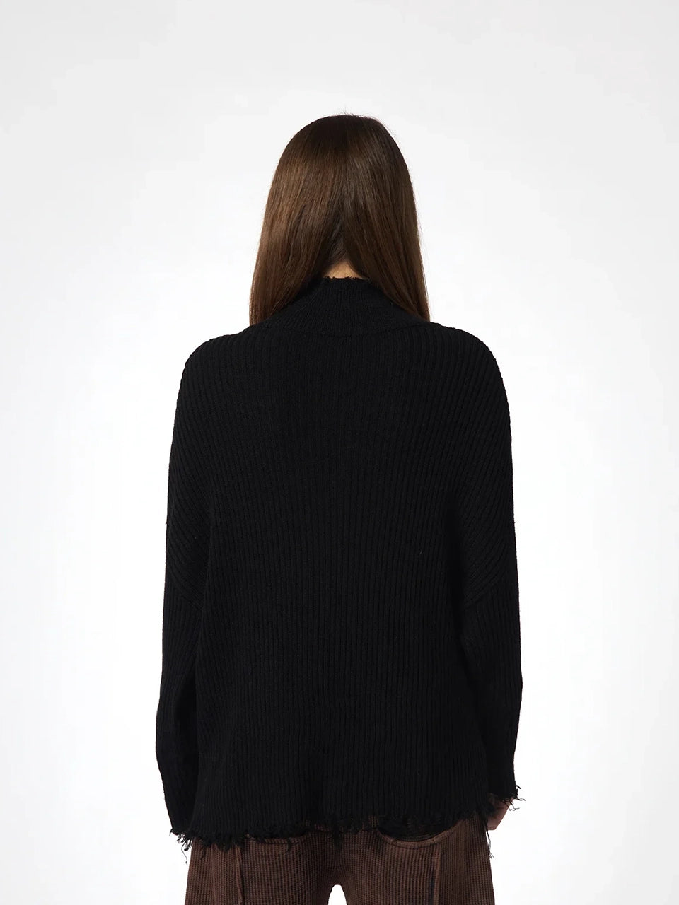 Outlaw Knit Sweater - Black