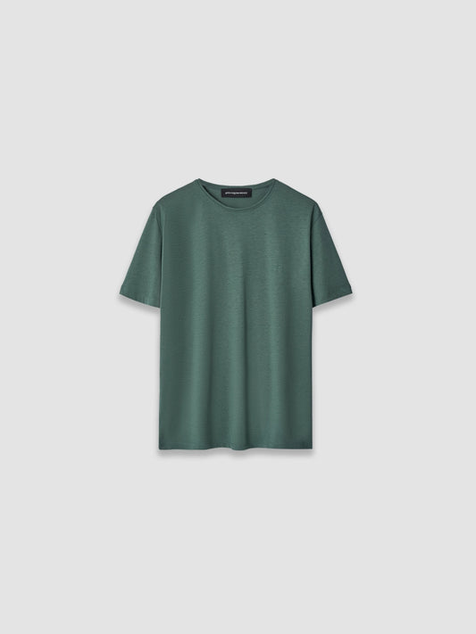 T-shirt coupe standard - Vert/Gris