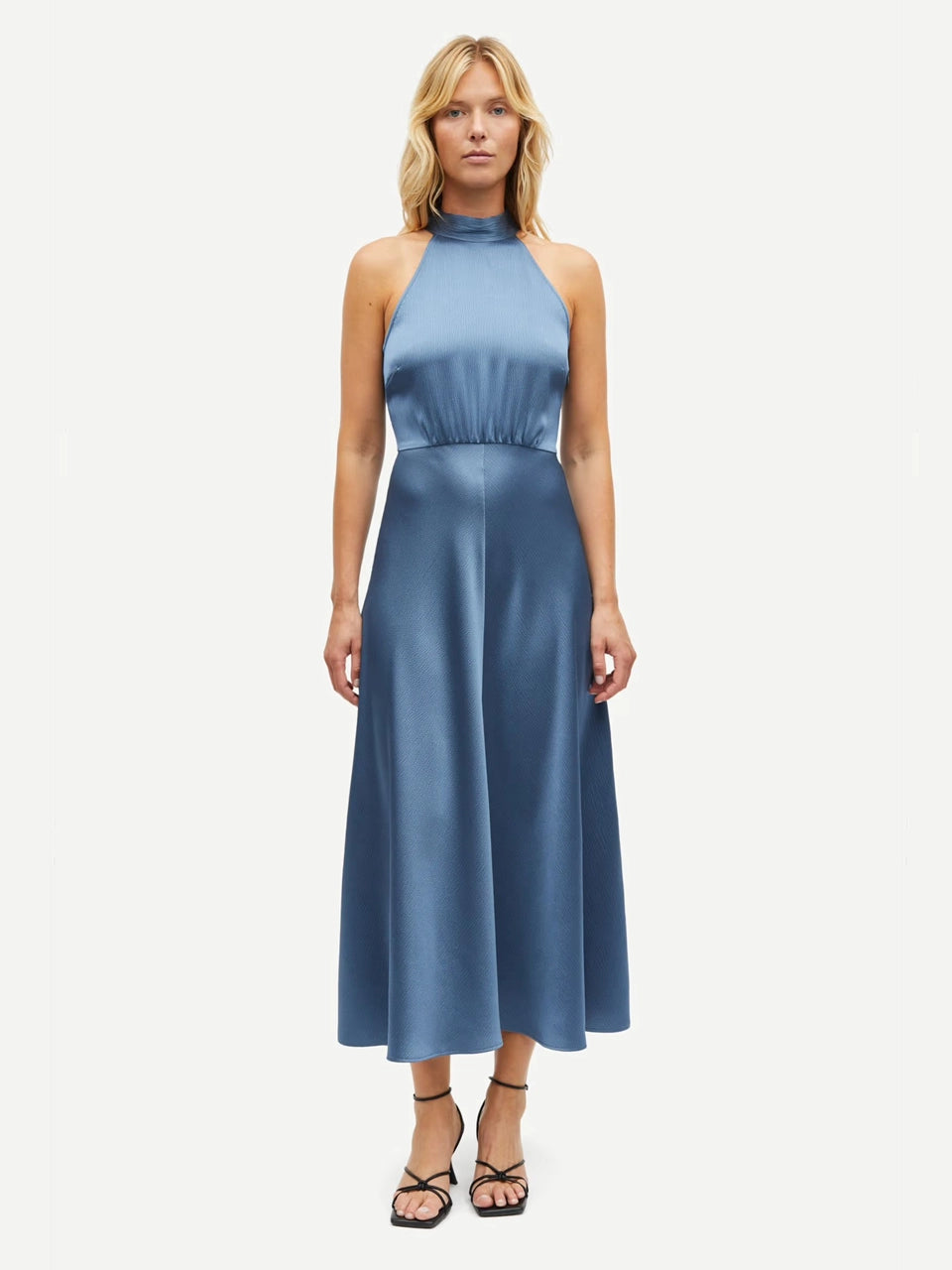 Rheo Dress - Bluefin