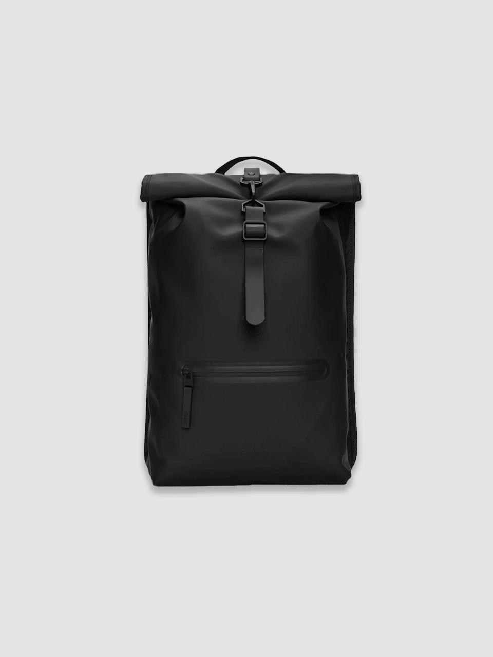 Rolltop Rucksack W3 - Black - ect.studio