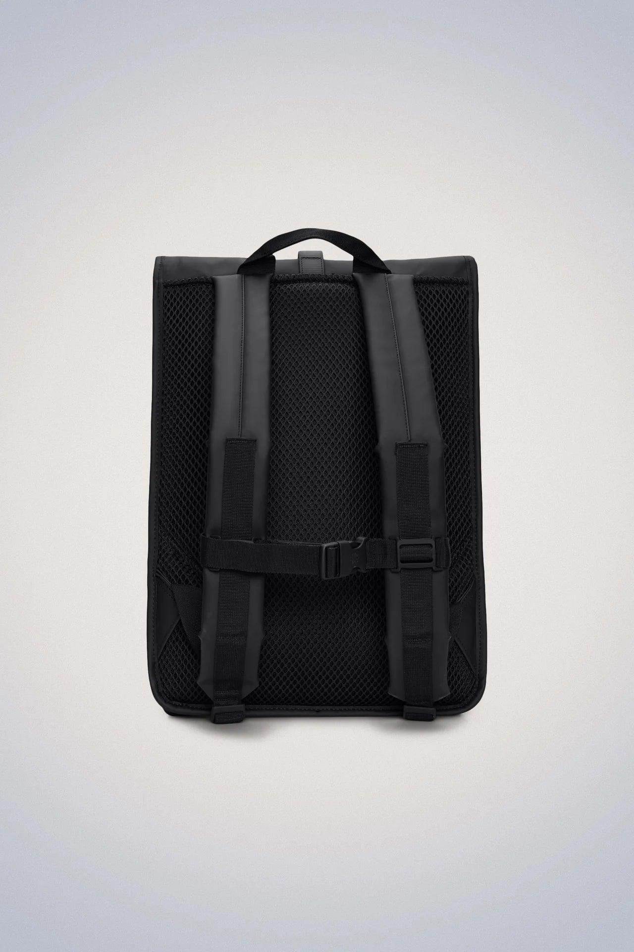 Rolltop Rucksack W3 - Black - ect.studio