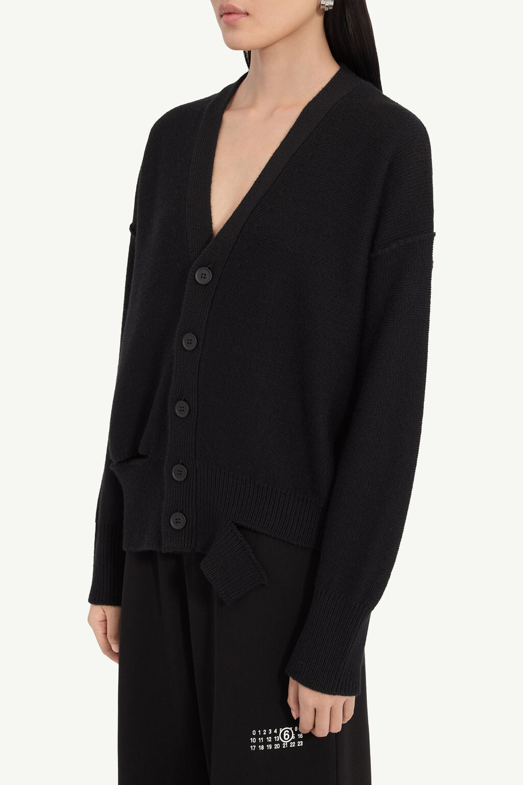 V-neck Knit Cardigan