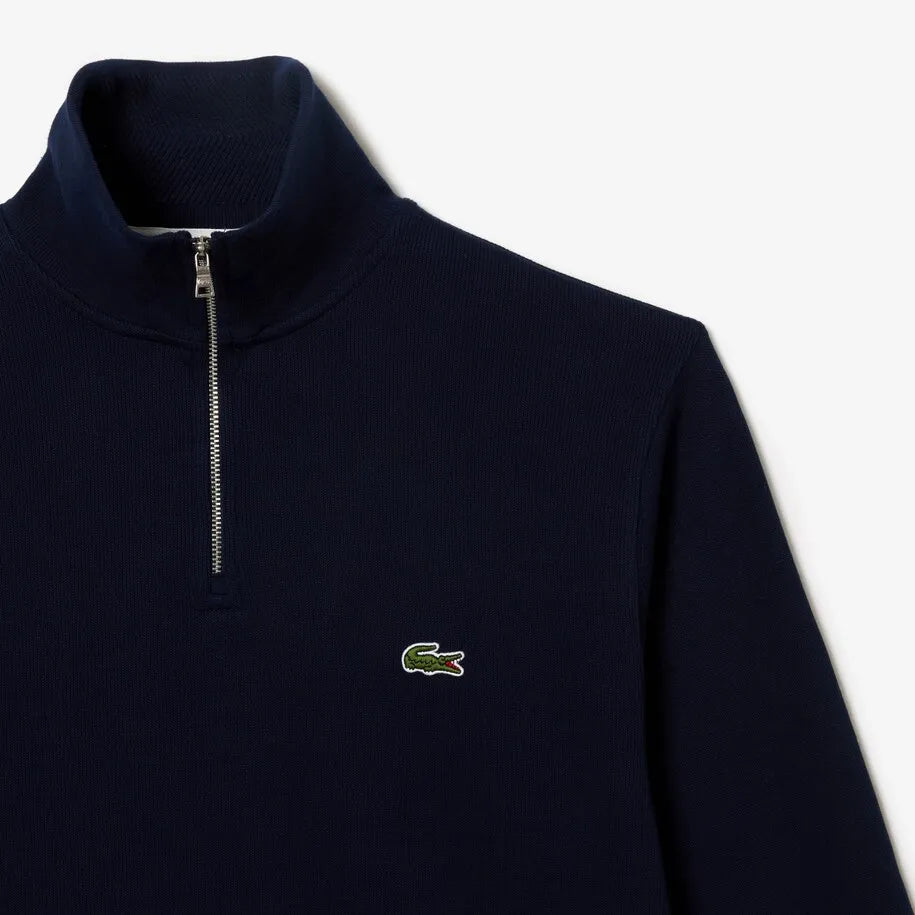 Men's Sweatshirt W Stand Collar - Navy blue 166