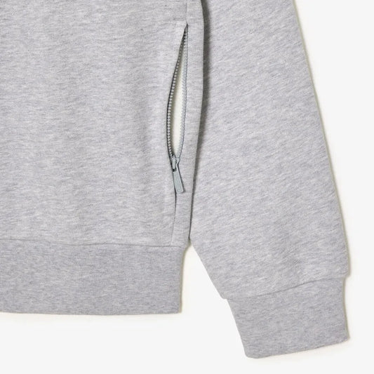 Sweat-shirt de jogging en polaire brossée pour homme - Gris