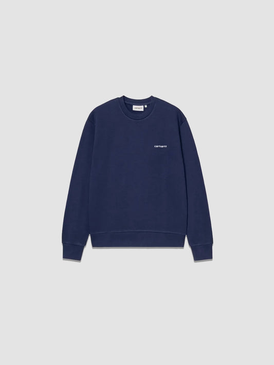 Script Embroidery Sweatshirt