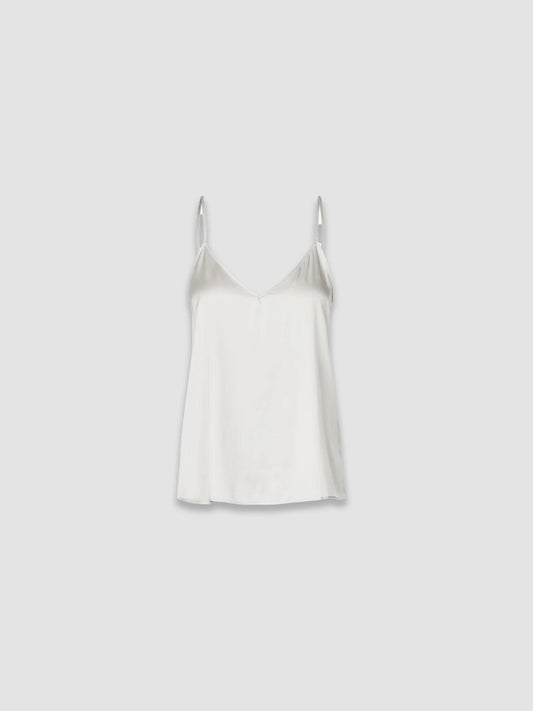 Sharon Strap Top - White Onyx