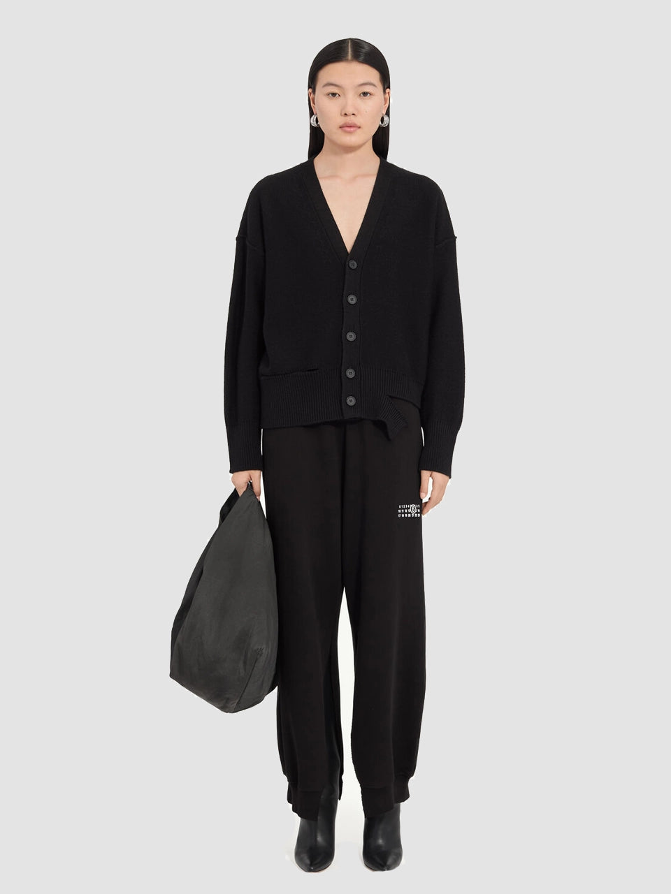 V-neck Knit Cardigan