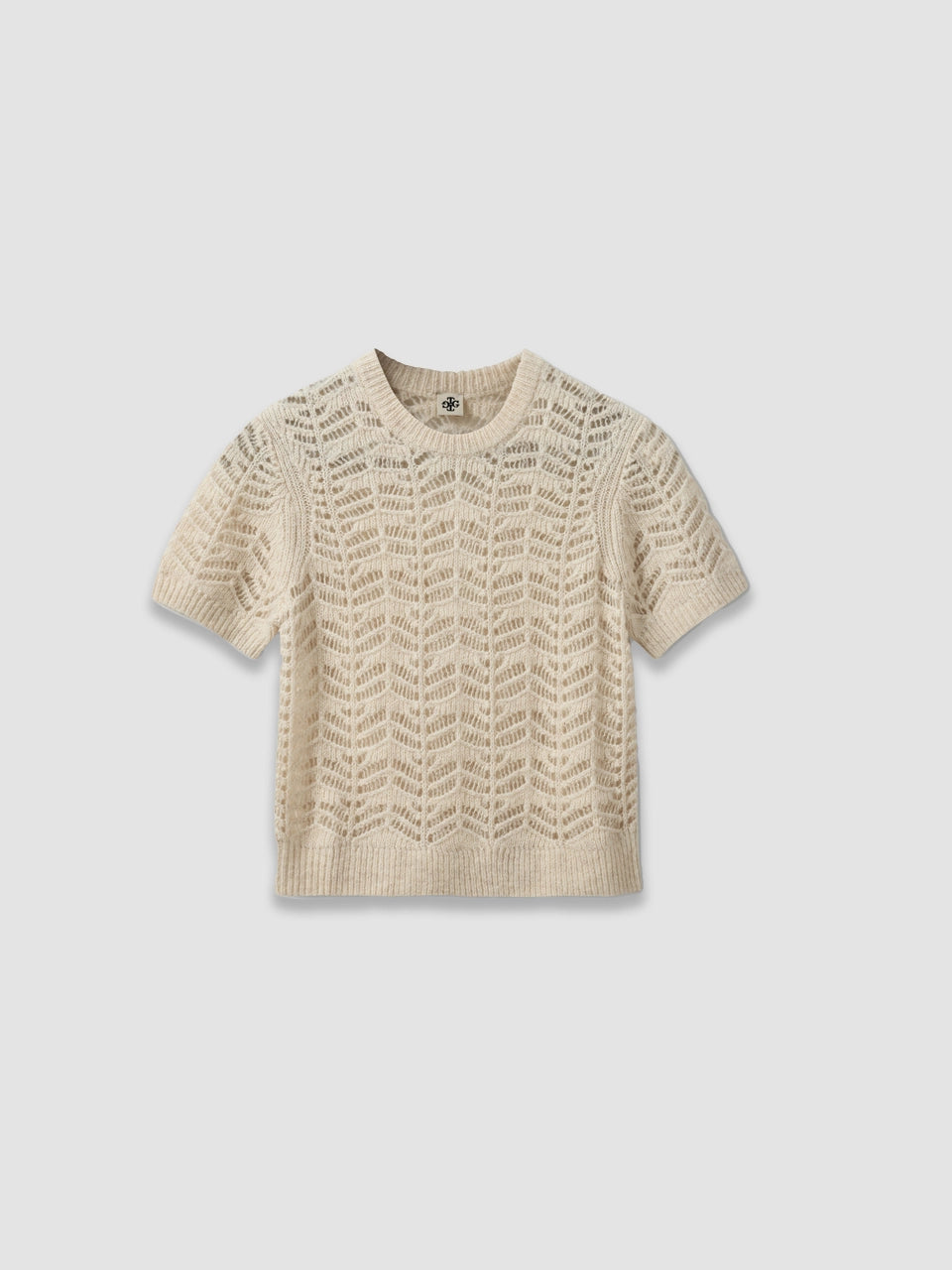 Verbier Pointelle Mini Sweater - Raw