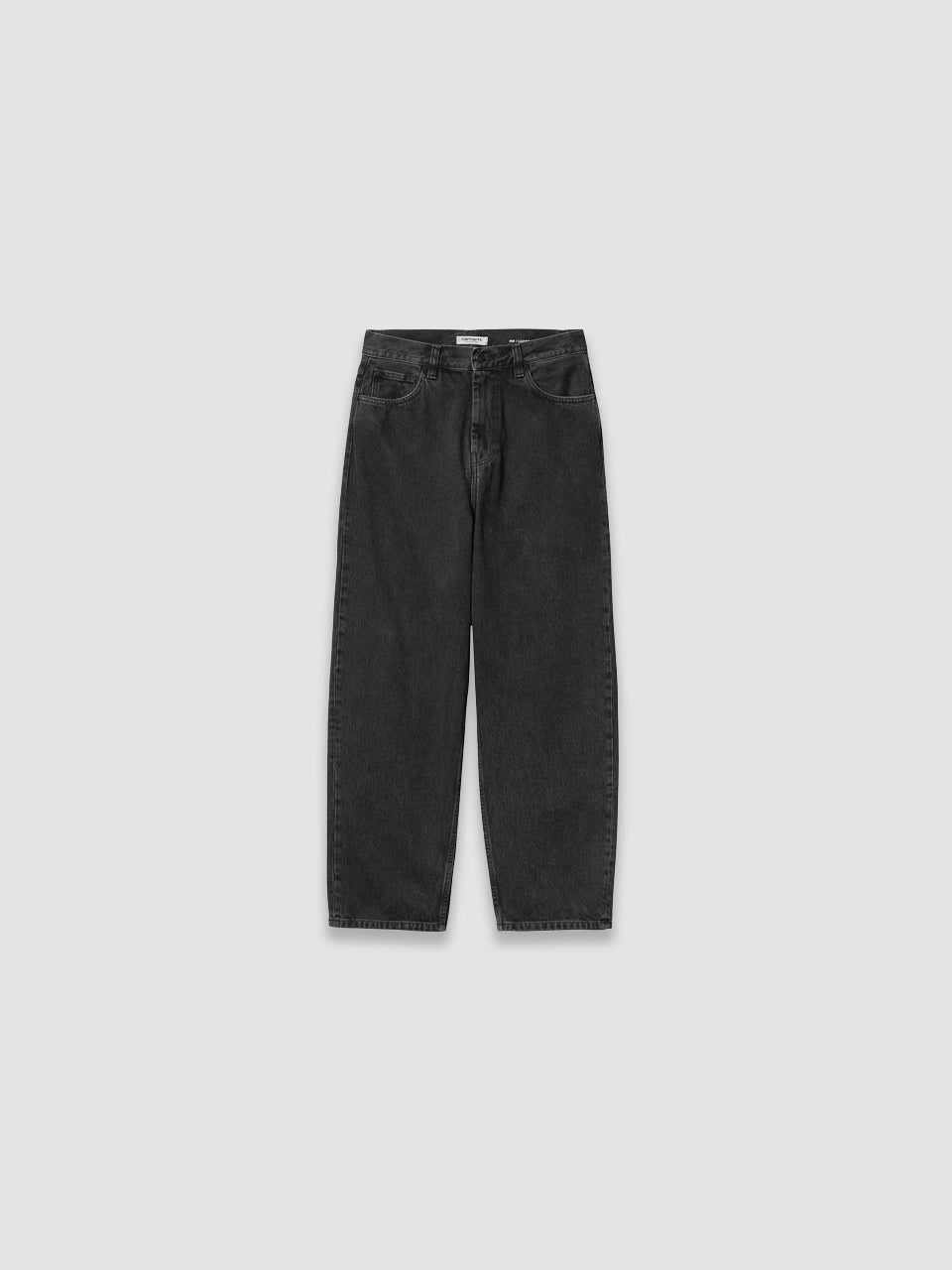 W' Brandon Pant - Black, Stone washed