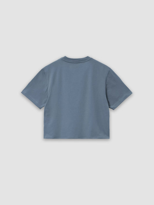 T-shirt Nelson pour femme - Aura Garment Dyed