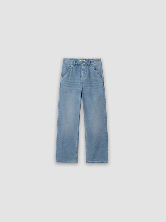 Pantalon W' Brandon '- Bleu, délavé usé