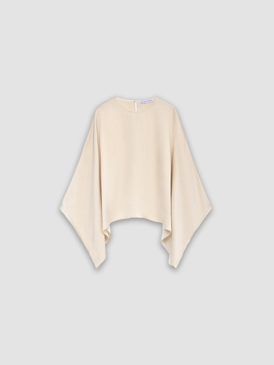 Wide Fluid Top - Beige