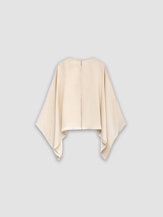 Wide Fluid Top - Beige