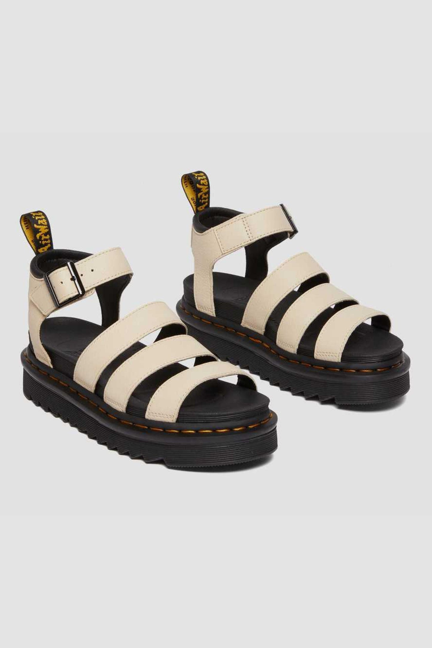 Blaire Pisa Leather Strap Sandals - Dr. Martens - ect.studio