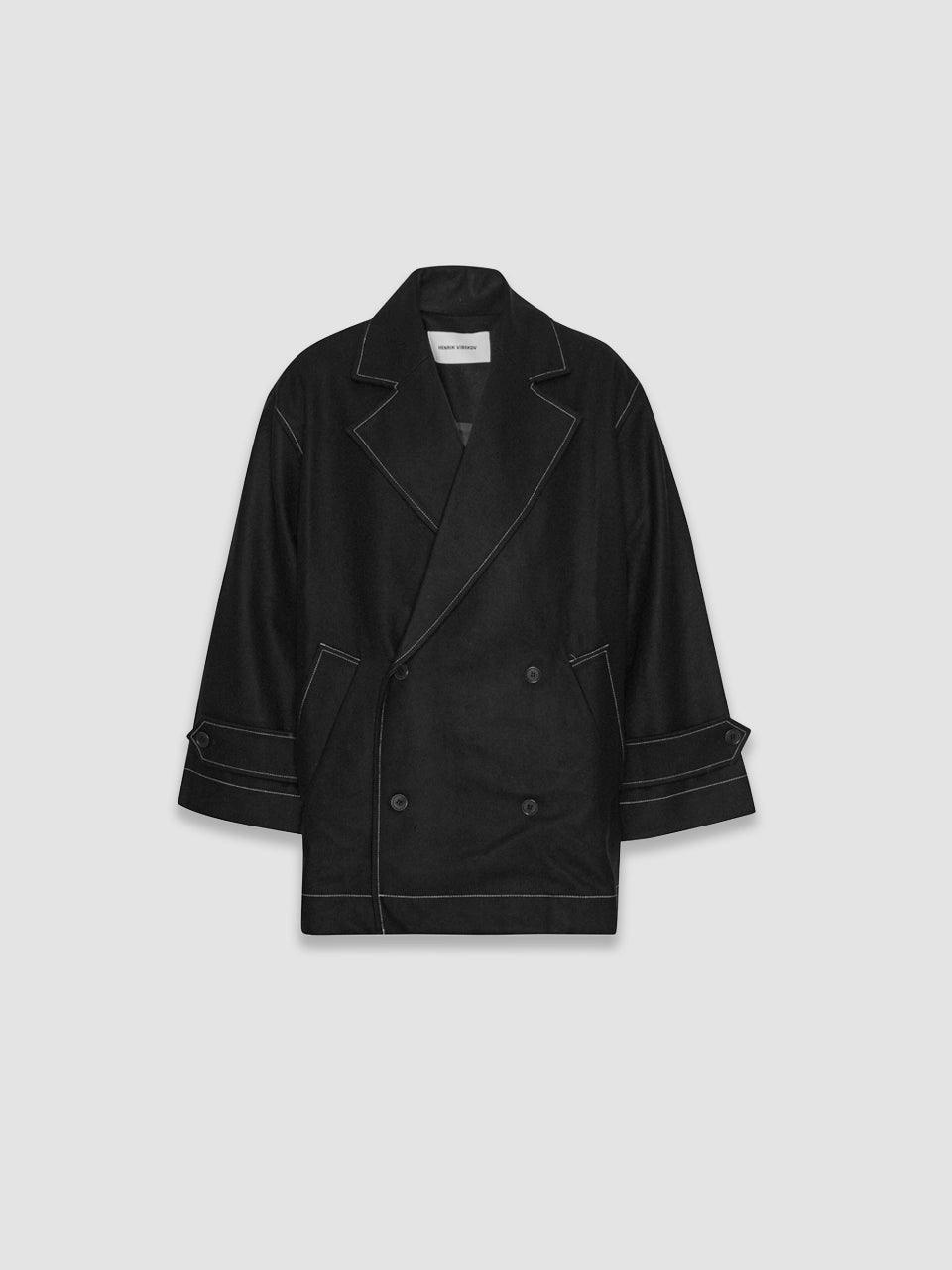 Dimout Coat - Black - Henrik Vibskov - ect.studio