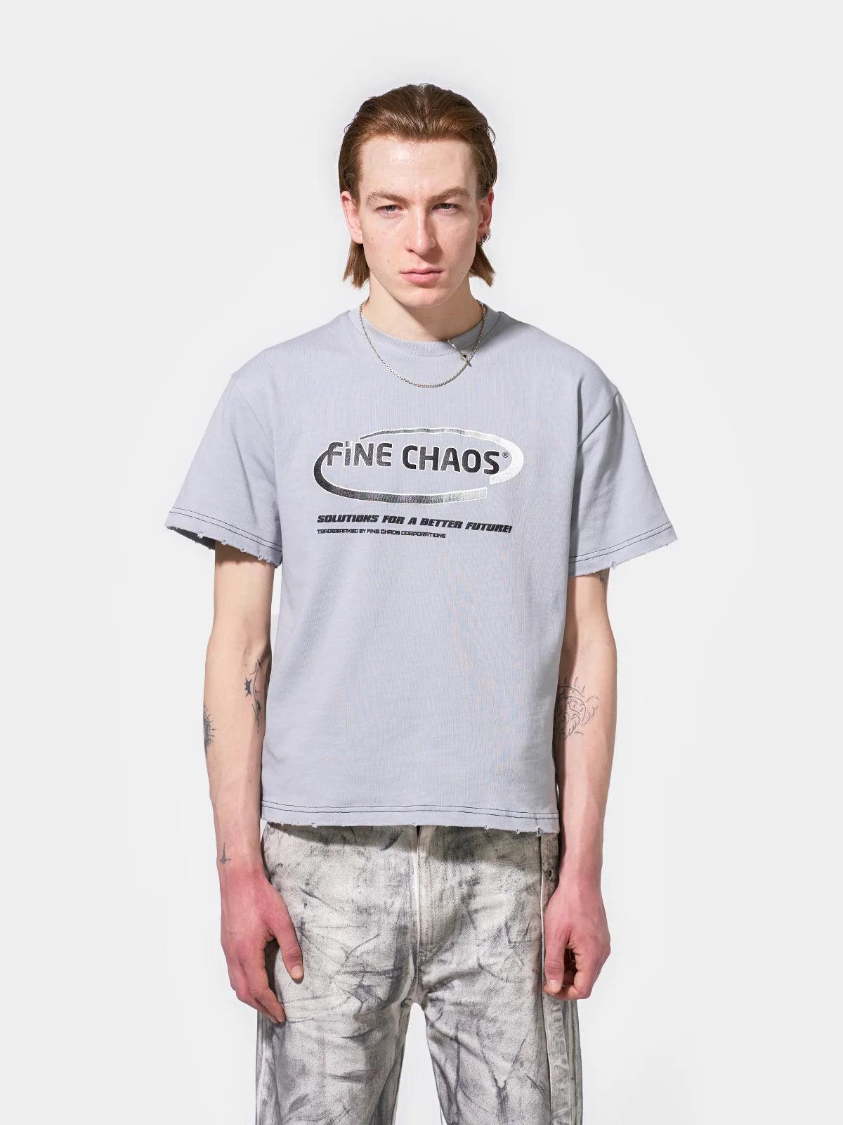 Intellectual T - Shirt - Grey - Fine Chaos - ect.studio