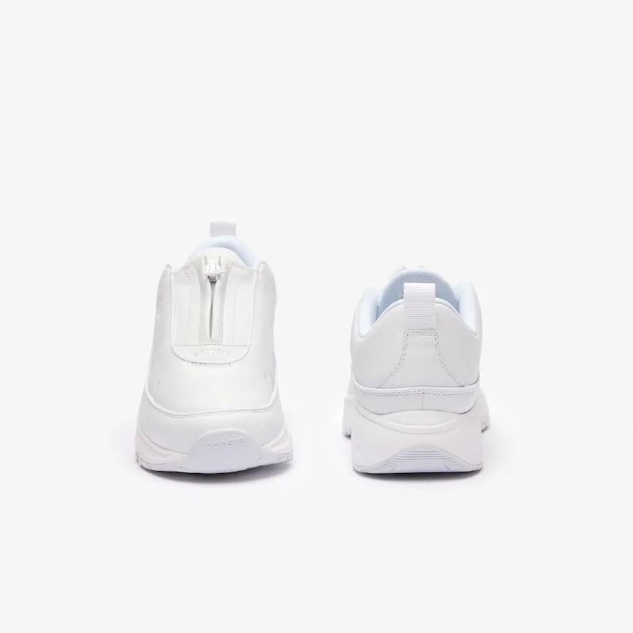 Mens Audyssor Zip OG Leather Sneakers - White - Lacoste - ect.studio