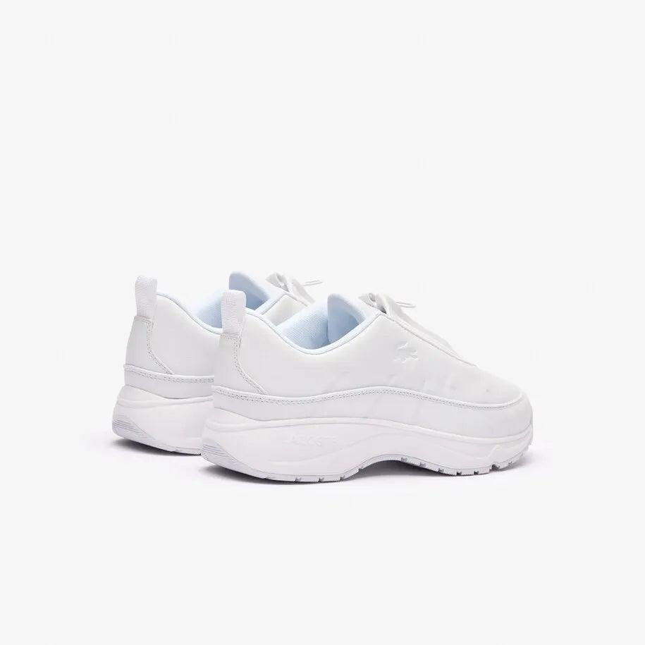 Mens Audyssor Zip OG Leather Sneakers - White - Lacoste - ect.studio