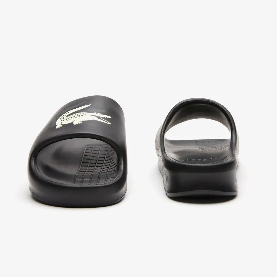 Mens Branded Serve 2.0 Slide - Black - Lacoste - ect.studio