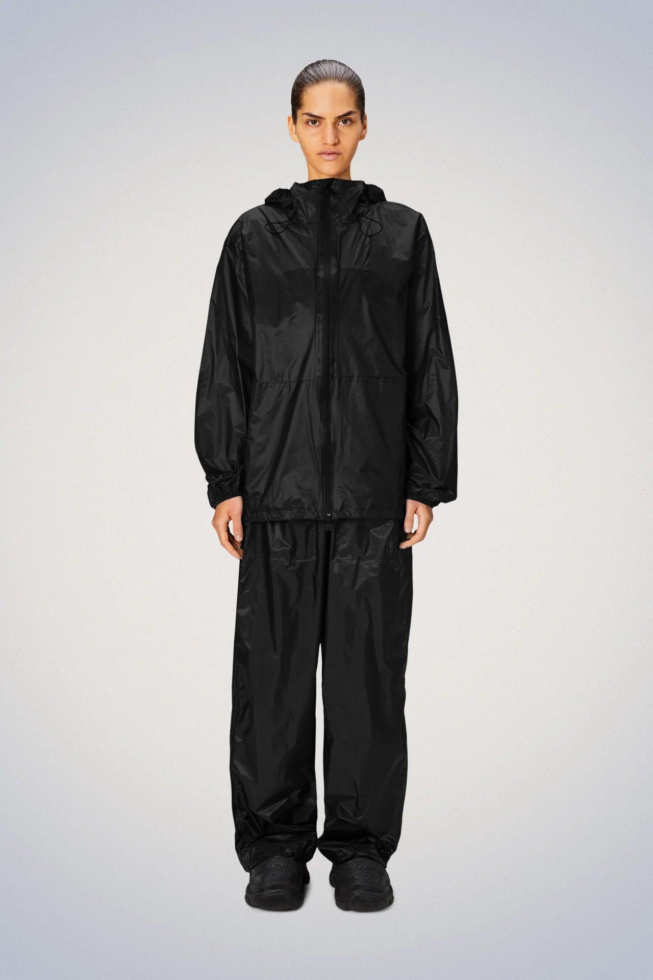 Rains Norton Rain Jacket - Black at e.c.t. studio