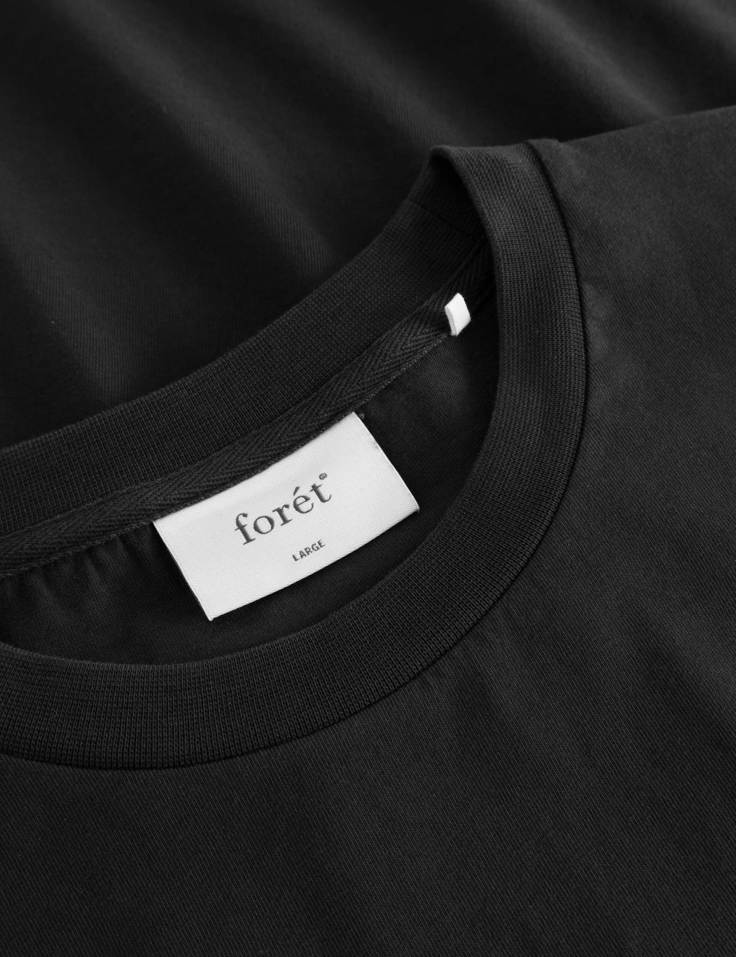 Ponder T - Shirt - Washed Black - Fóret - ect.studio