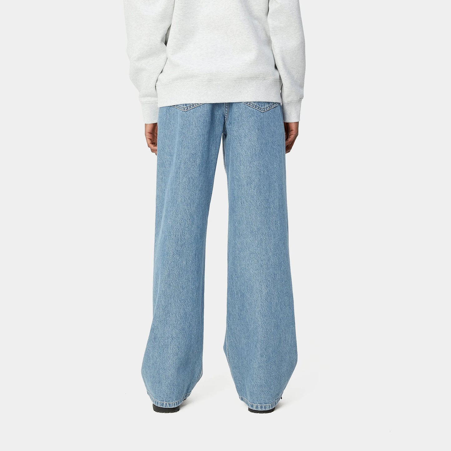 W' Jane Pant - Blue Heavy Stone Washed